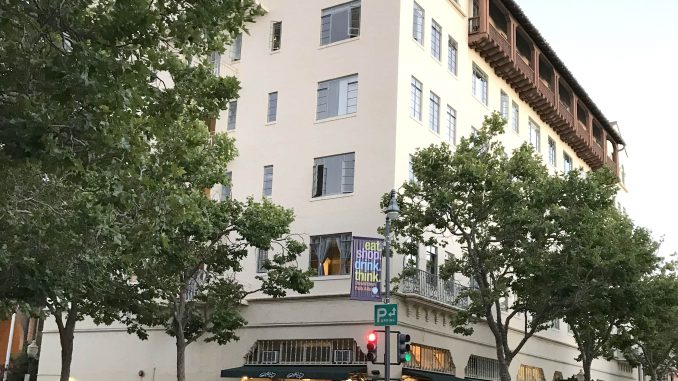 The Hotel President at 488 University Ave. in Palo Alto. Post photo.