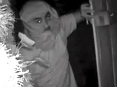 Palo Alto police today released this man who was photographed by a home surveillance system while he was peeping into a bedroom window of a home in the 100 block of Waverley Street.