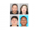 The four who were arrested are Shawn Ray, top left, Michael Walker, top right, Alexander Castillo, bottom left, and Jose Sotomayor.