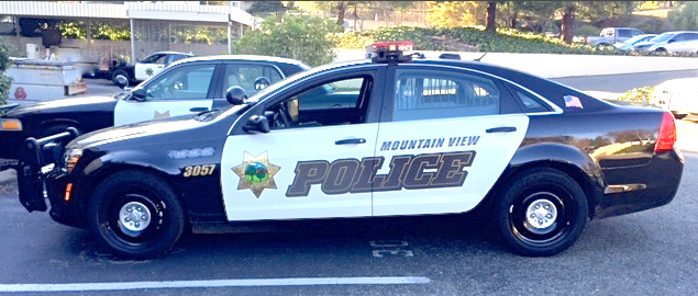 mountain view police car Mountain View police