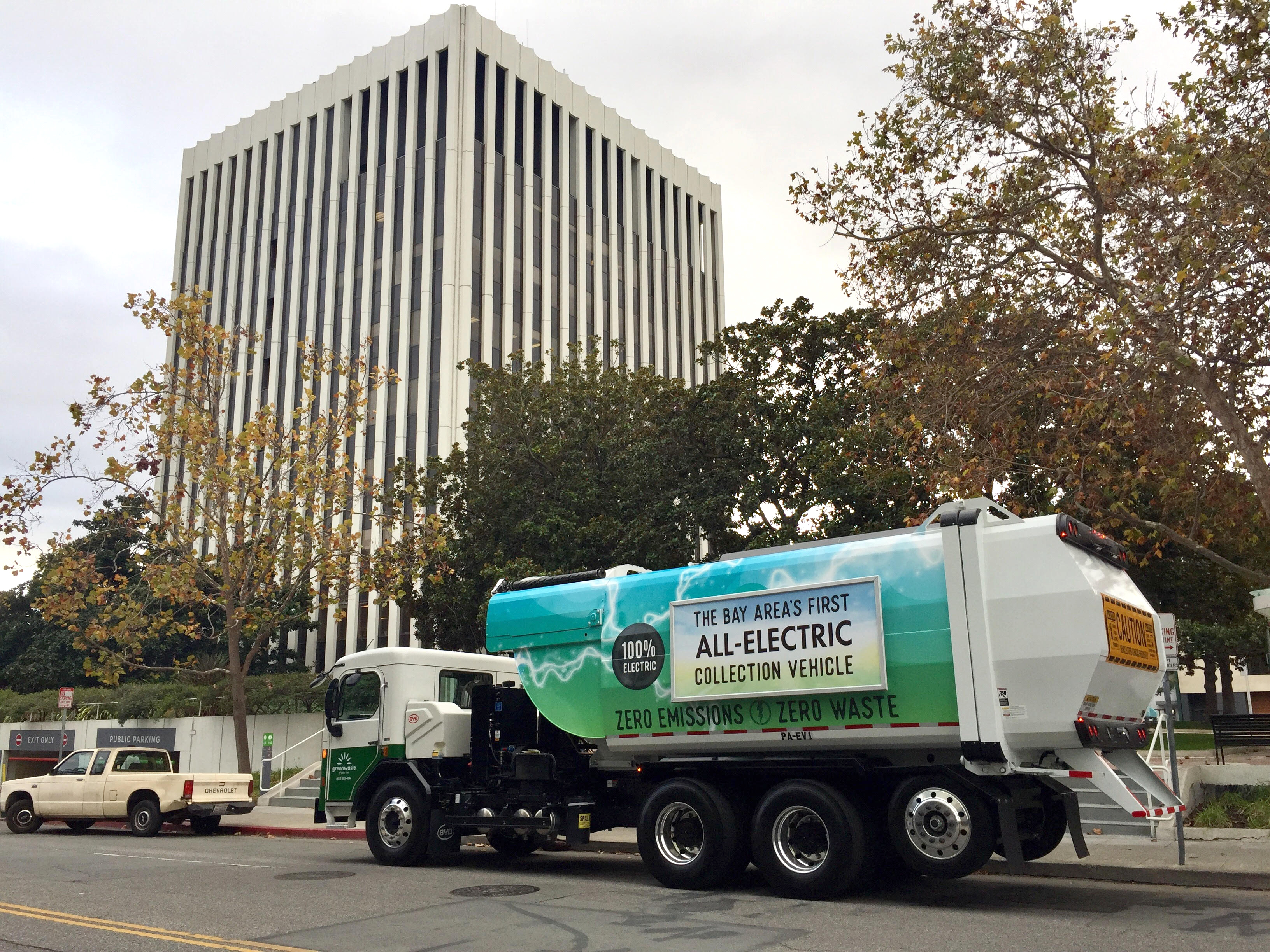 electric garbage truck