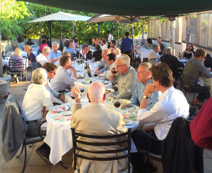 party on the patio Palo Alto Daily Post