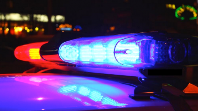 police car lights