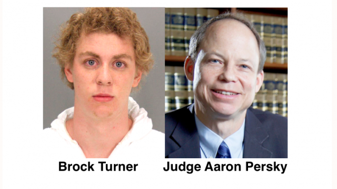 Brock Turner and Judge Aaron Persky