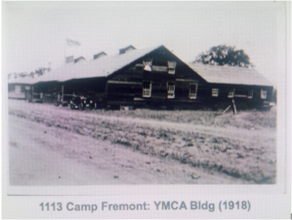 This was the Oasis building when it was part of Camp Fremont. Photo from the Menlo Park Historical Society.