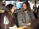 Monica (Amanda Crew) and Gilfoyle (Martin Starr) start off sparring with one another but end the episode bonding over whiskey and shared skepticism. HBO photo.