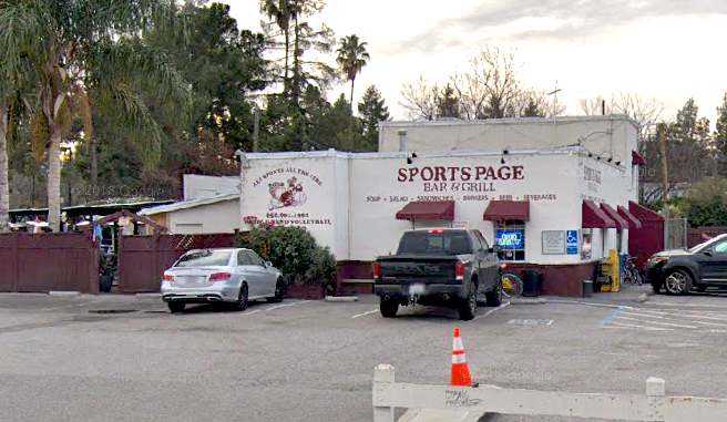 The Sports Page in Mountain View. Photo from Google StreetView