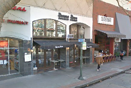 Burma Ruby on University Avenue in Palo Alto. Photo from Google Streetview