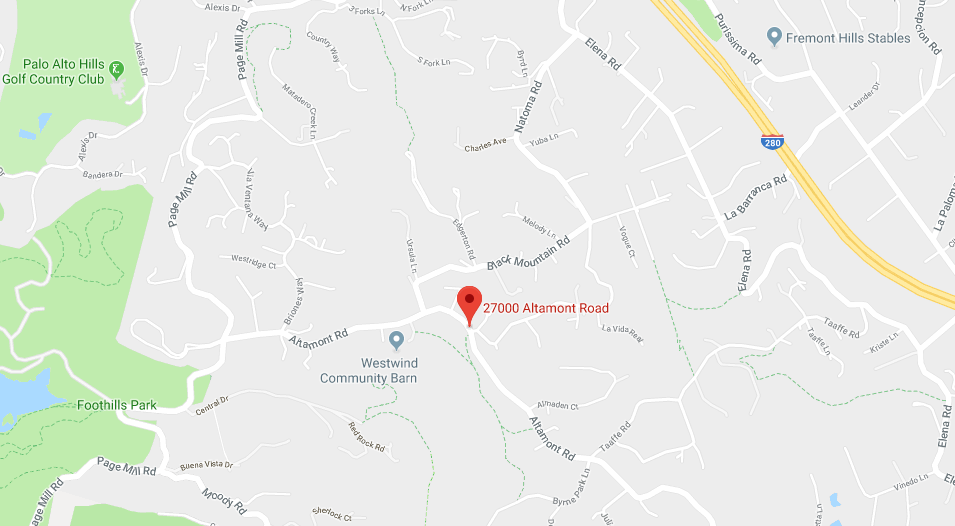 27000 block of Altamont Road in Los Altos Hills Palo Alto Daily Post