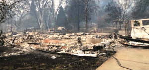 Gartner's home was destroyed in the Camp Fire in Paradise.