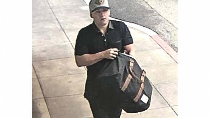 San Mateo police on Sunday (May 19) were looking for this man who was believed to have been carrying a gun near the Hillsdale Mall.
