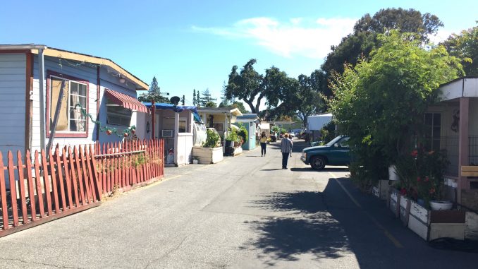 The Buena Vista Mobile Home Park at 3980 El Camino Real in Palo Alto. Post photo.