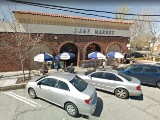 Gustavo Alvarez, who is now suing the city, made the news in 2012 when he was arrested for breaking the skylight at the old JJ&F Market at 520 College Ave. and rappelling into the store using a satellite dish cable as a rope. Google photo.
