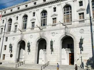 The First District Court of Appeal sits in the Earl Warren Building at 345 McAllister St. in San Francisco. AP file photo.