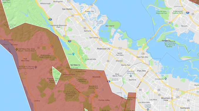 Planned power outage begins west of I 280 Palo Alto Daily Post