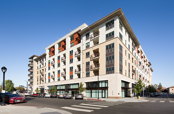 Stanford has purchased this apartment complex at Franklin and Monroe streets to serve as housing for its employees and students.