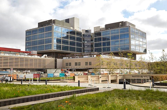 The new Stanford Hospital, which opened this fall. Stanford Health photo.