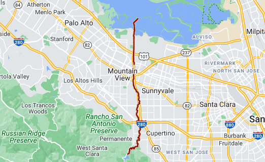 Stevens Creek Trail Map Racist Lurks On Stevens Creek Trail – Palo Alto Daily Post