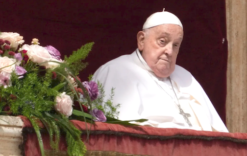 pope francis on april 20 2025