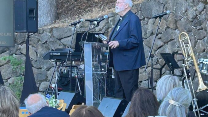 Father Gregory Boyle Father Gregory Boyle speaks at a gala dinner at the Jesuit Retreat Center in Los Altos. Post photo.