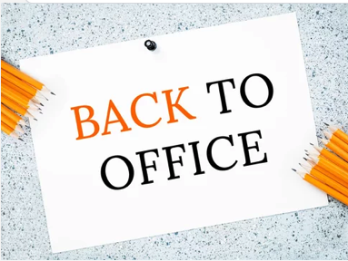 back to office