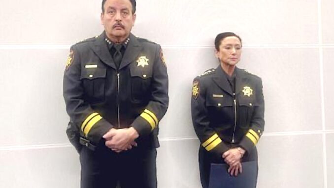 County slow walking hearing officer's report on firing the sheriff